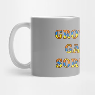 Grown Up Gamer Life Gaming Humor Mug